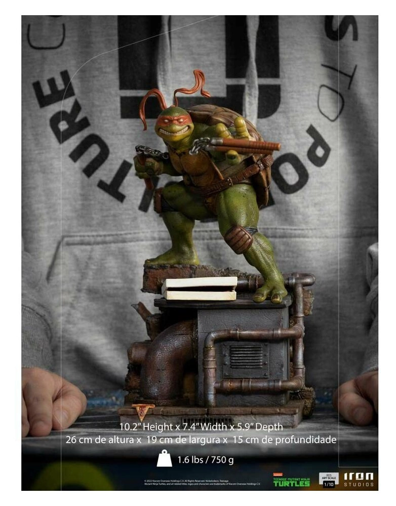 Teenage Mutant Ninja Turtles Michelangelo BDS Art Scale 1/10