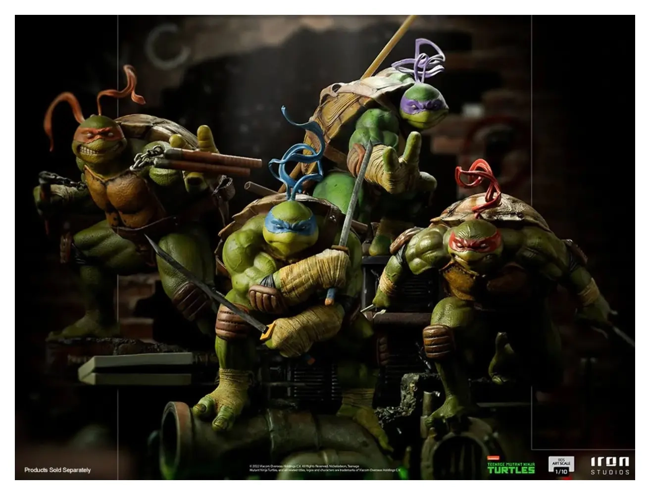 Teenage Mutant Ninja Turtles Raphael BDS Art Scale 1/10