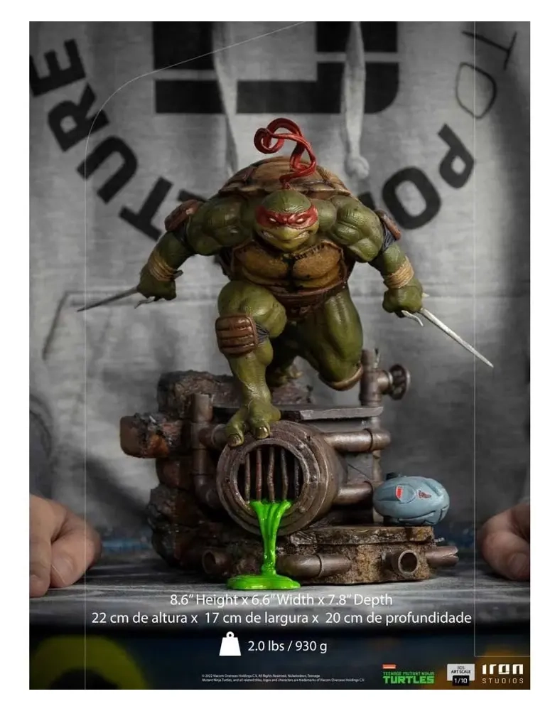 Teenage Mutant Ninja Turtles Raphael BDS Art Scale 1/10