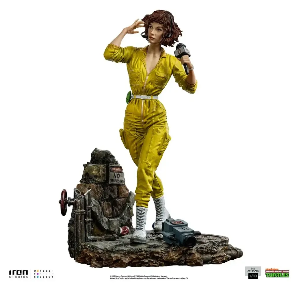 Teenage Mutant Ninja Turtles - April O'Neal - BDS Art Scale 1/10 Statue