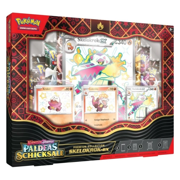 Pokémon Skelokrok ex Premium Kollektion SV04.5 - DE