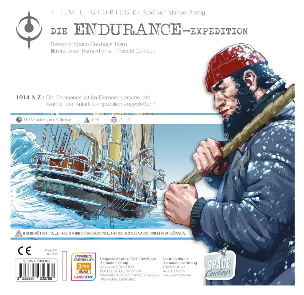 T.I.M.E Stories - Die Endurance Expedition Erweiterungsszenario