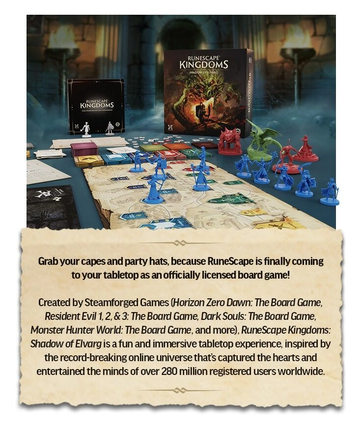 Runescape Kingdoms: Shadow Of Elvarg - Core Box - EN