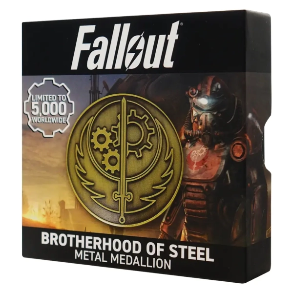 Fallout Brotherhood of Steel Medallion