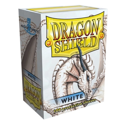 Dragon Shield Standard Sleeves - White (100 Sleeves)