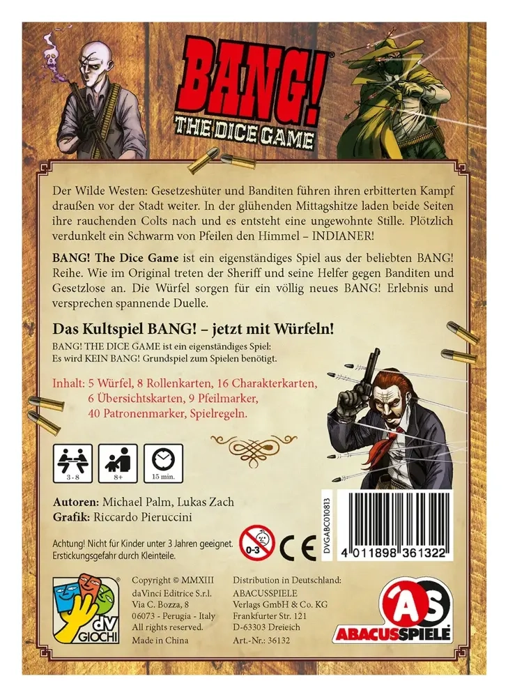 Bang! - The Dice Game