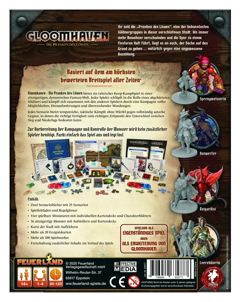 Gloomhaven – Die Pranken des Löwens