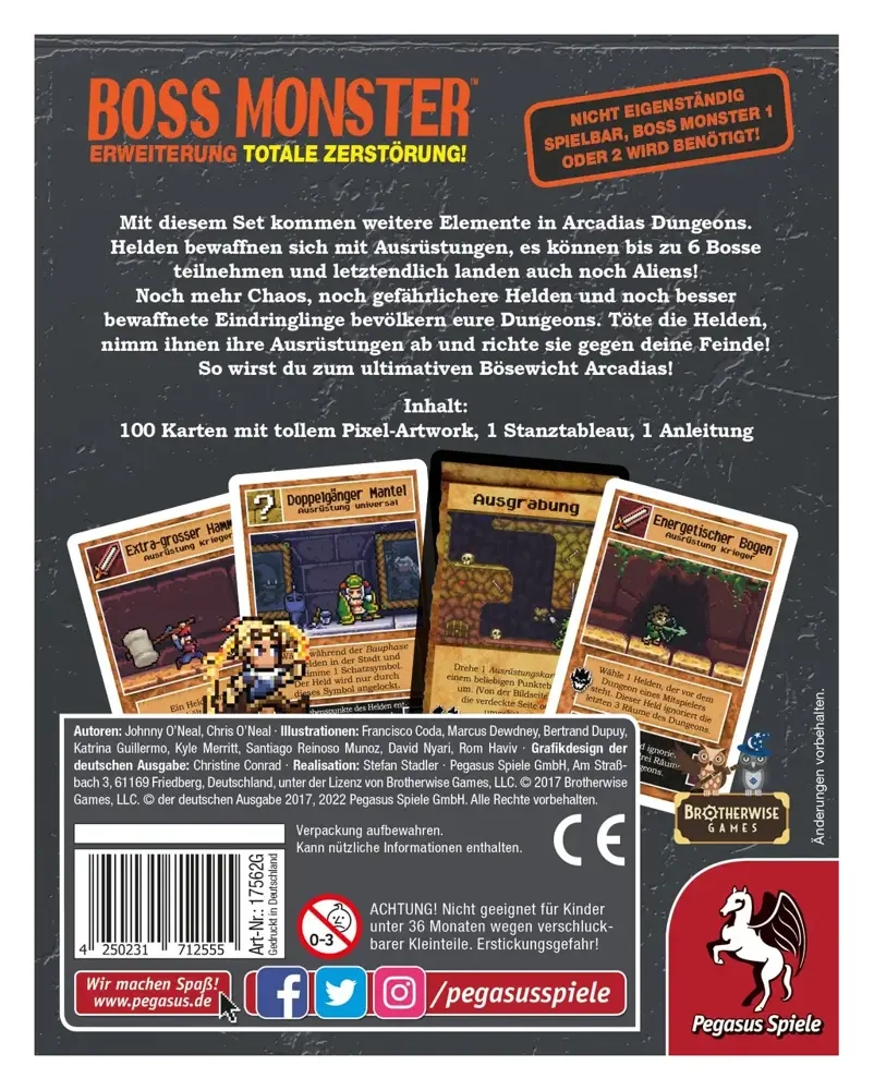 Boss Monster - Totale Zerstörung! - Erweiterung