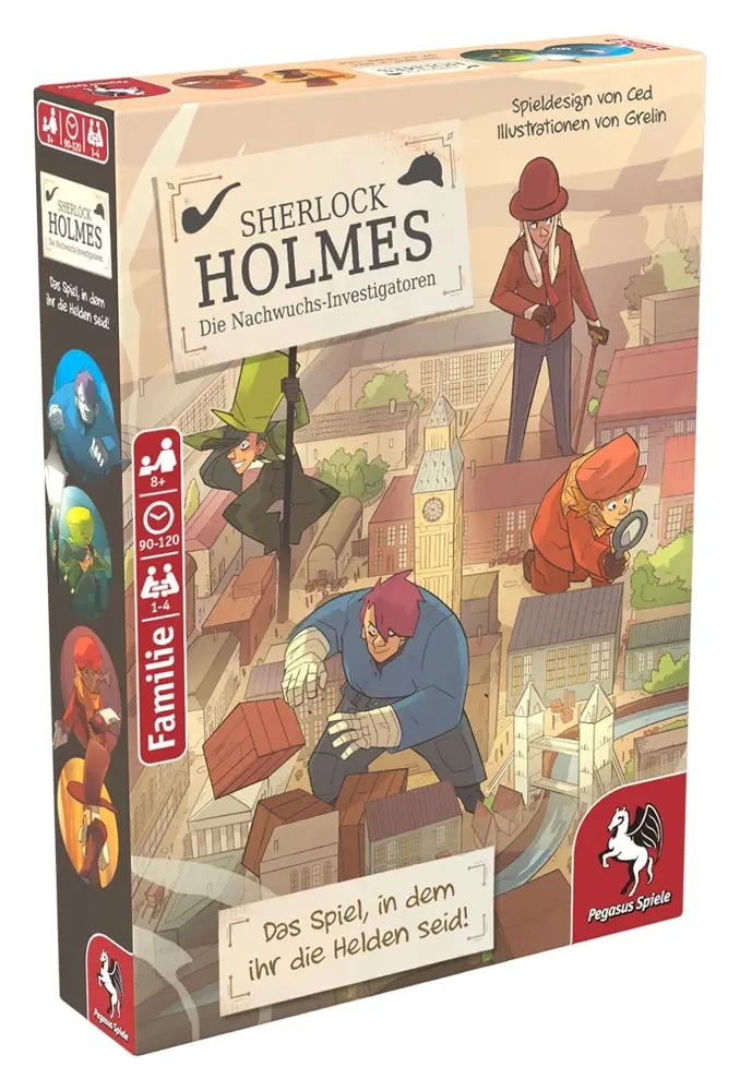 Sherlock Holmes - Die Nachwuchs-Investigatoren (Krimi-Comic-Spiel)