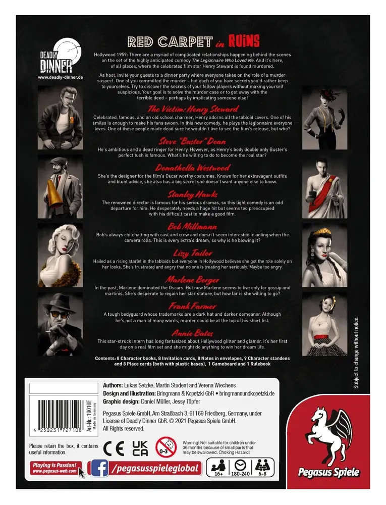 Deadly Dinner – Red Carpet in Ruins - EN