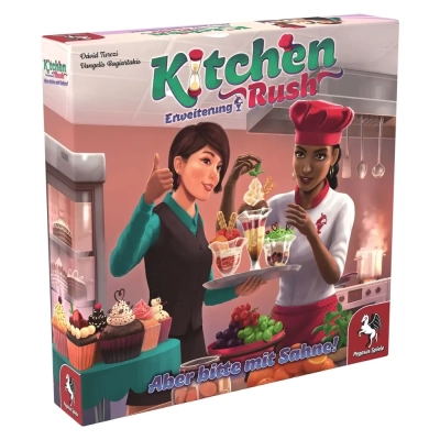 Kitchen Rush Erweiterung - Aber bitte mit Sahne