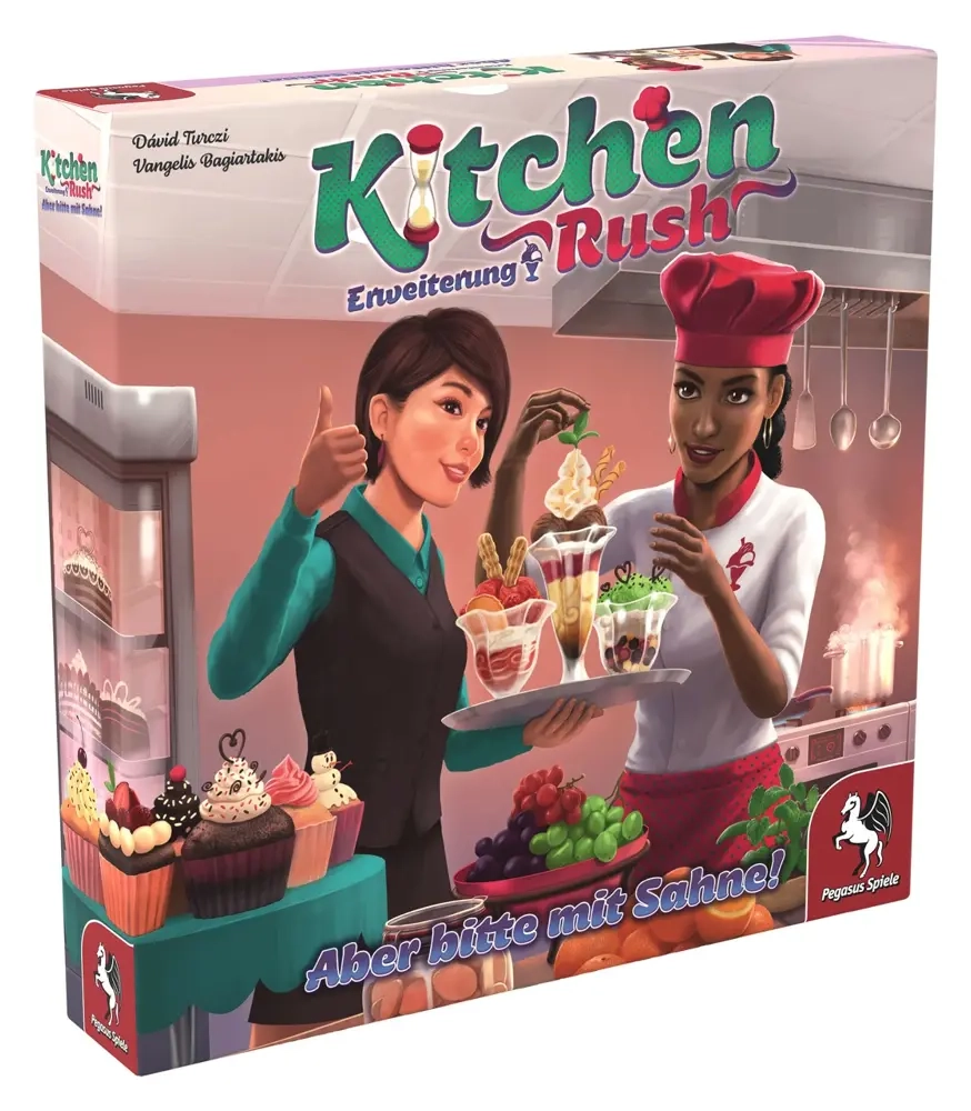 Kitchen Rush Erweiterung - Aber bitte mit Sahne