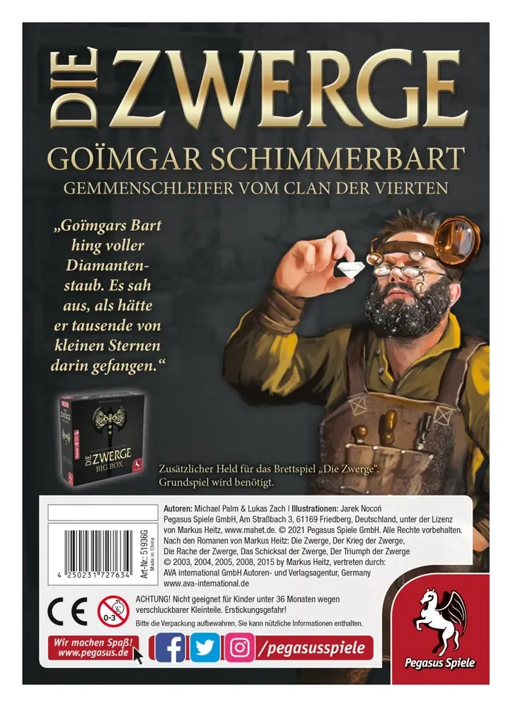 Die Zwerge - Charakterpack: Goimgar Erweiterung