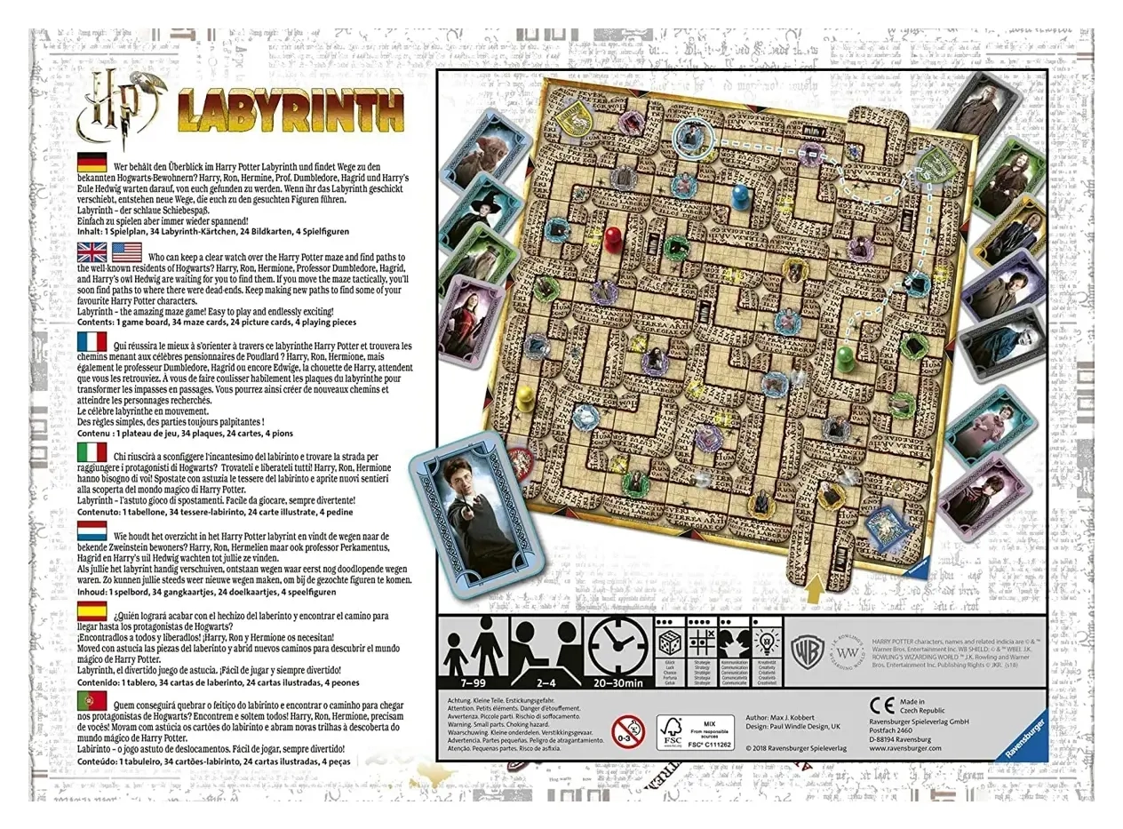 Harry Potter Labyrinth - DE/FR/IT/EN