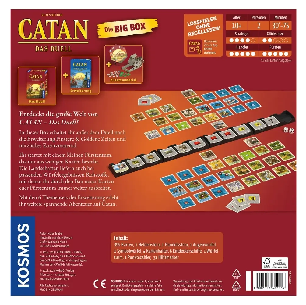 Catan - Das Duell - Big Box