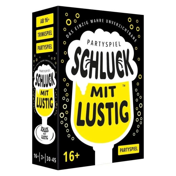 Schluck mit lustig