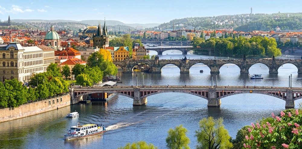Vltava Bridges in Prague
