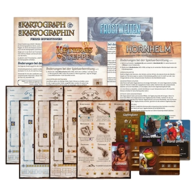 Der Kartograph & Die Kartographin Erweiterung – Ferne Expeditionen