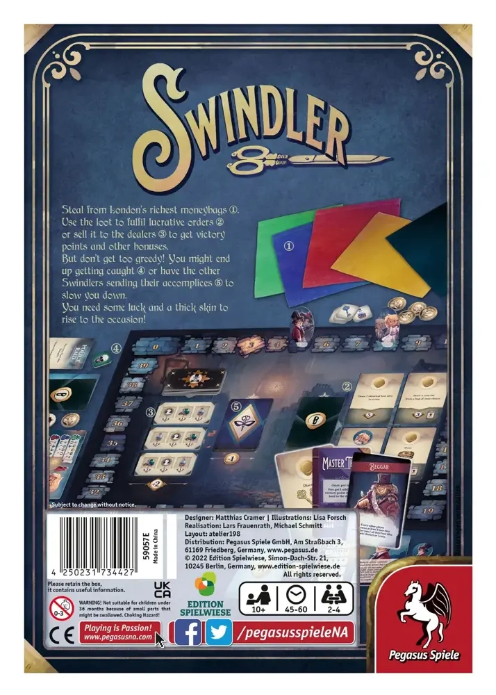 Swindler (Edition Spielwiese) - EN