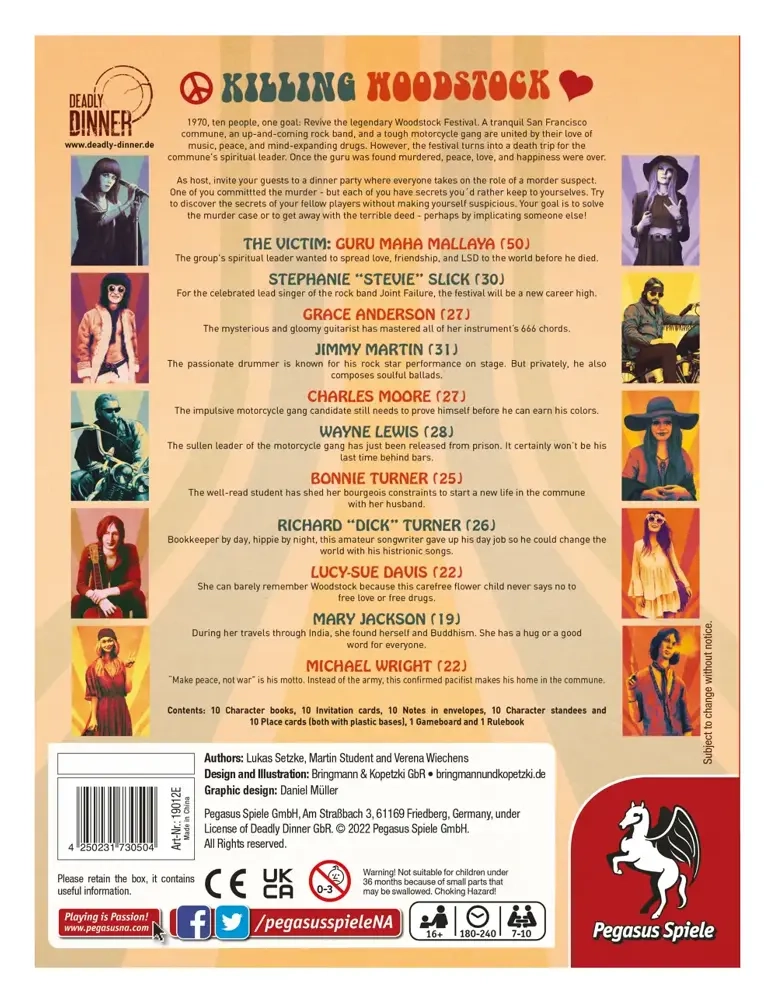 Deadly Dinner - Killing Woodstock - EN