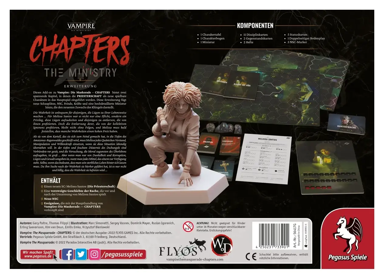 Vampire: Die Maskerade – Chapters Eweiterung: The Ministry