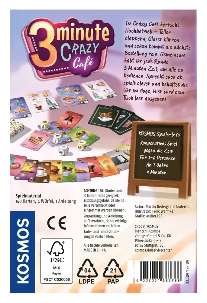 3 Minute Crazy Café