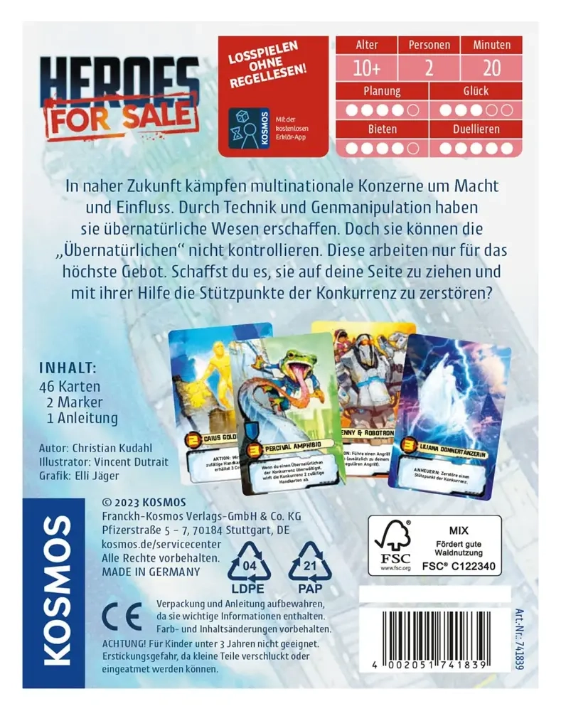 Heroes for Sale