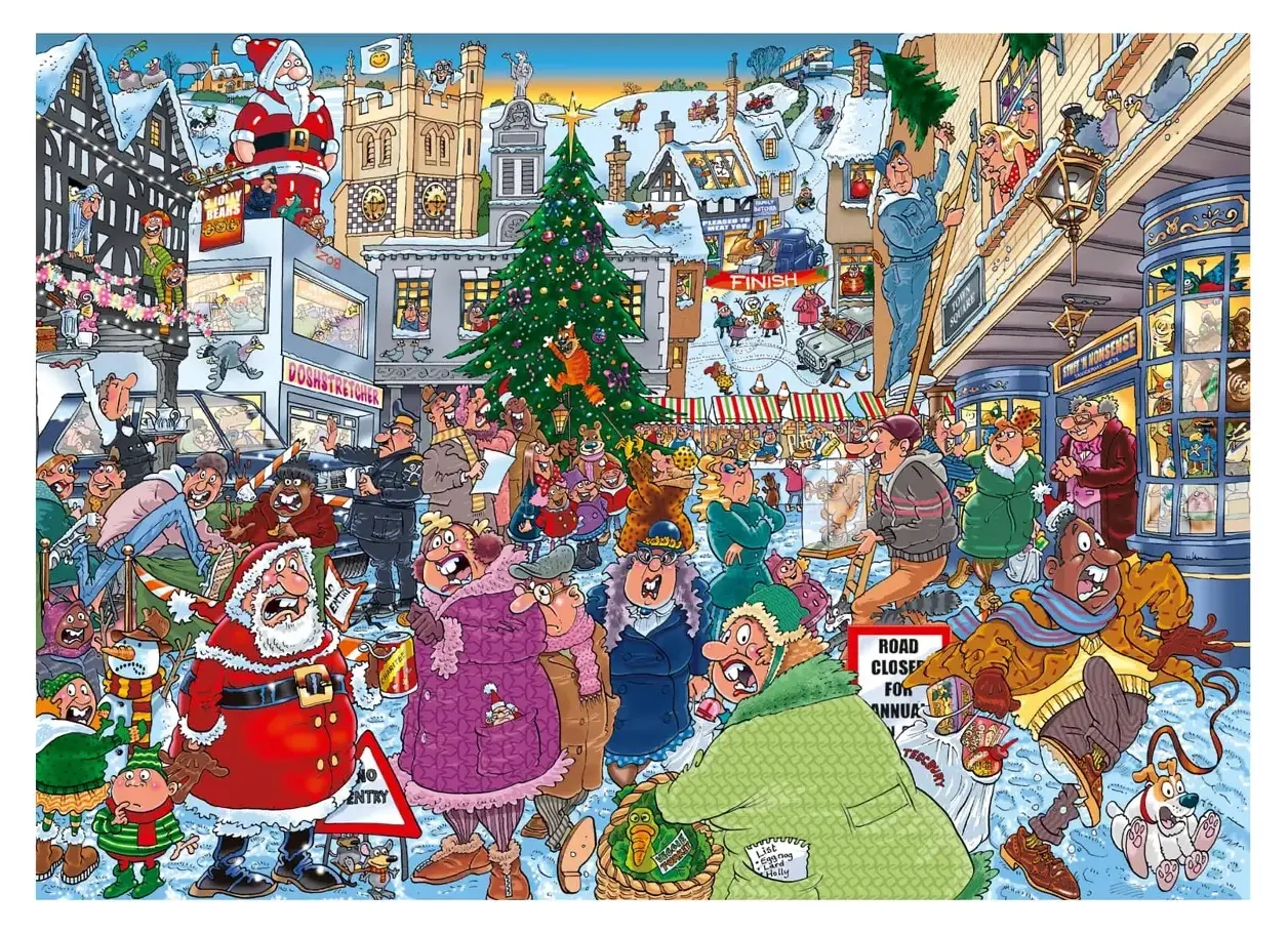 Auf dem Weihnachtsmarkt - Wasgij Christmas 19