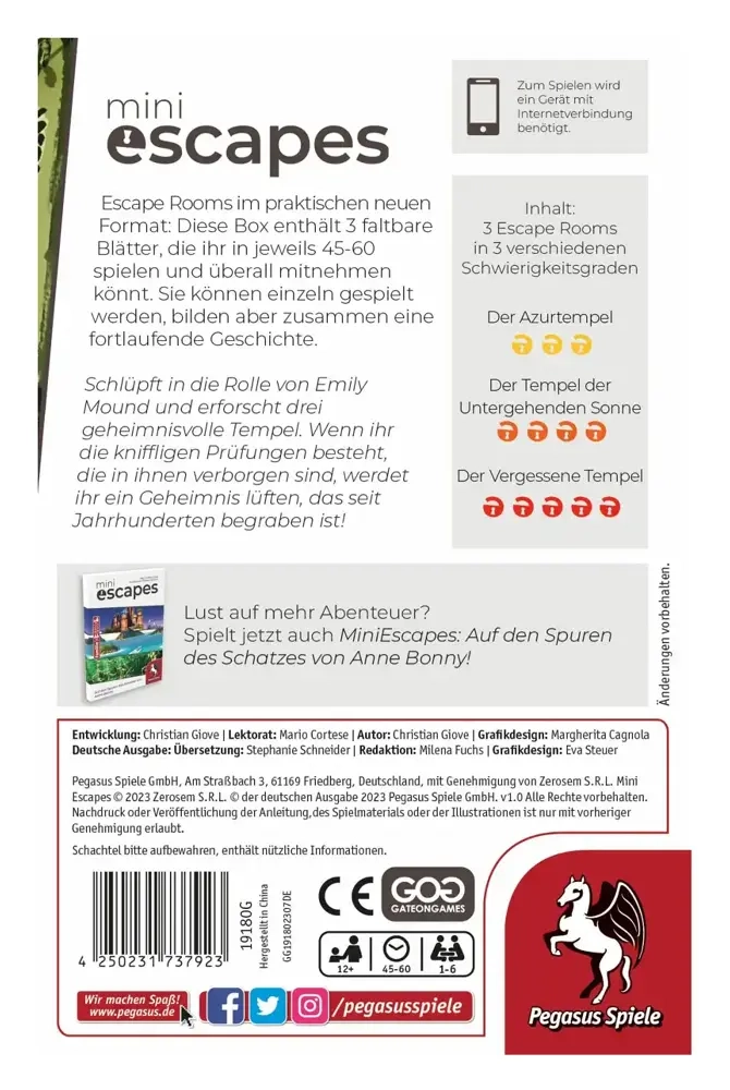MiniEscapes – Das Mysterium des Verlorenen Kultes