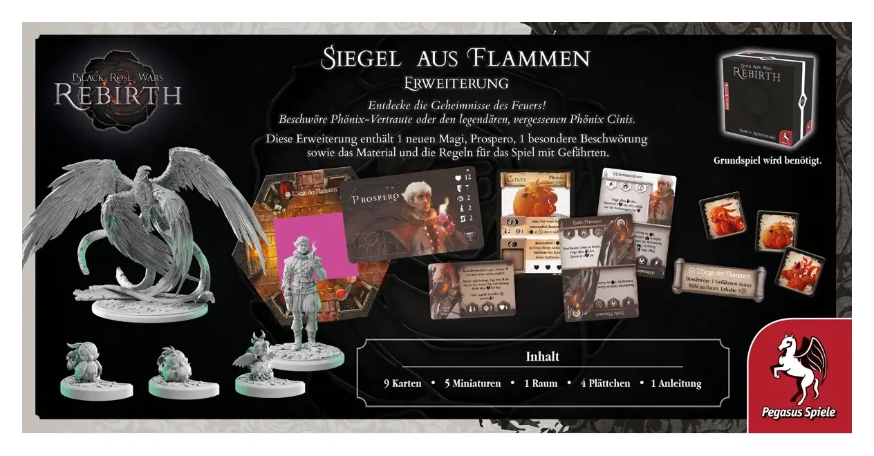 Black Rose Wars - Rebirth: Siegel aus Flammen - Erweiterung