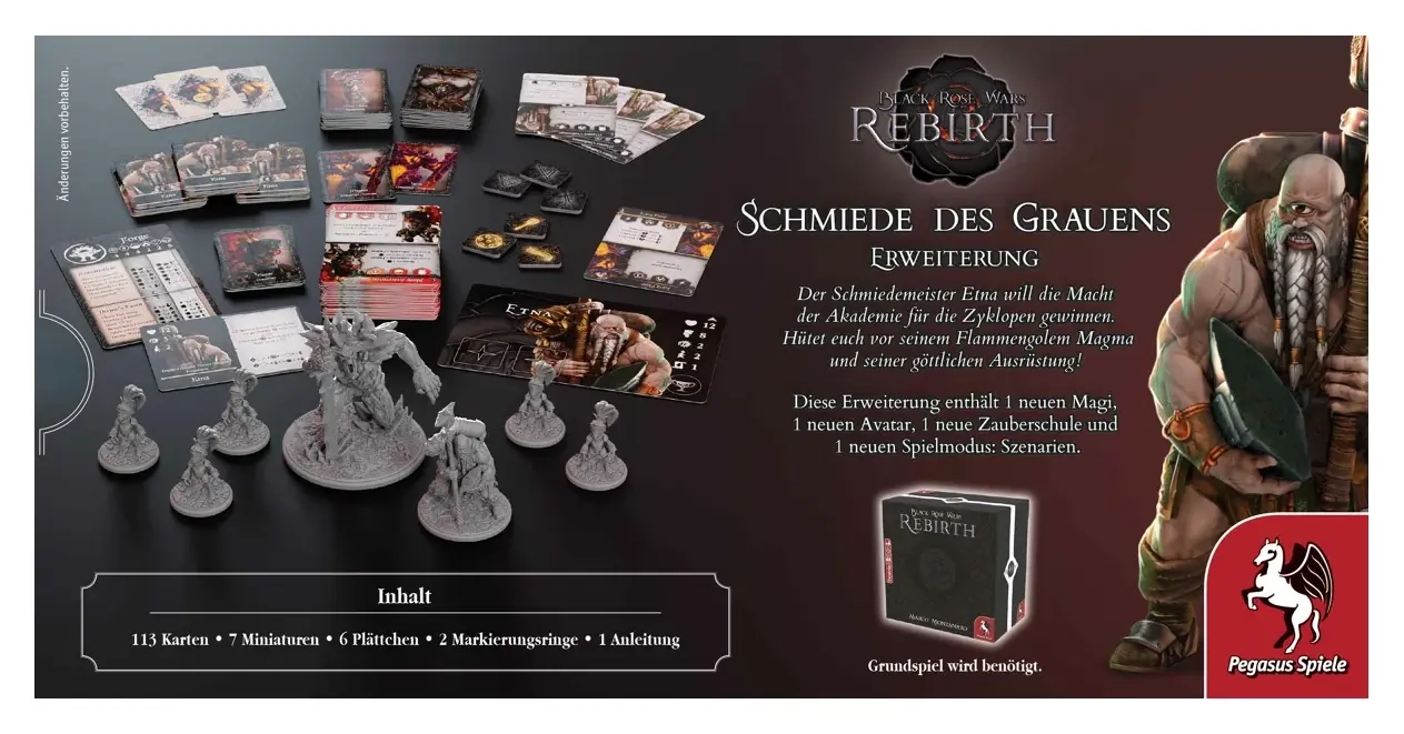 Black Rose Wars – Rebirth: Schmiede des Grauens [Erweiterung]