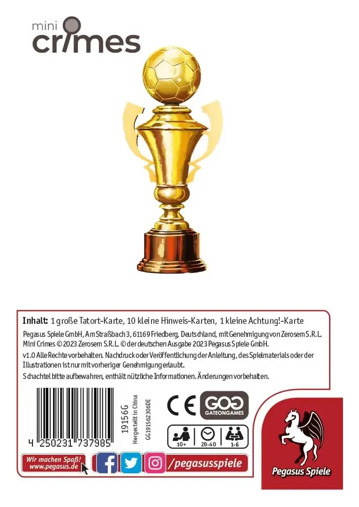 MiniCrimes - Falsches Spiel