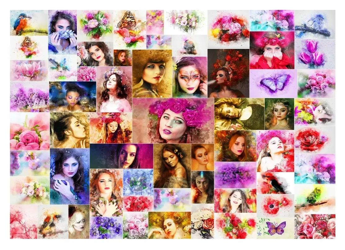 Collage - Frauen