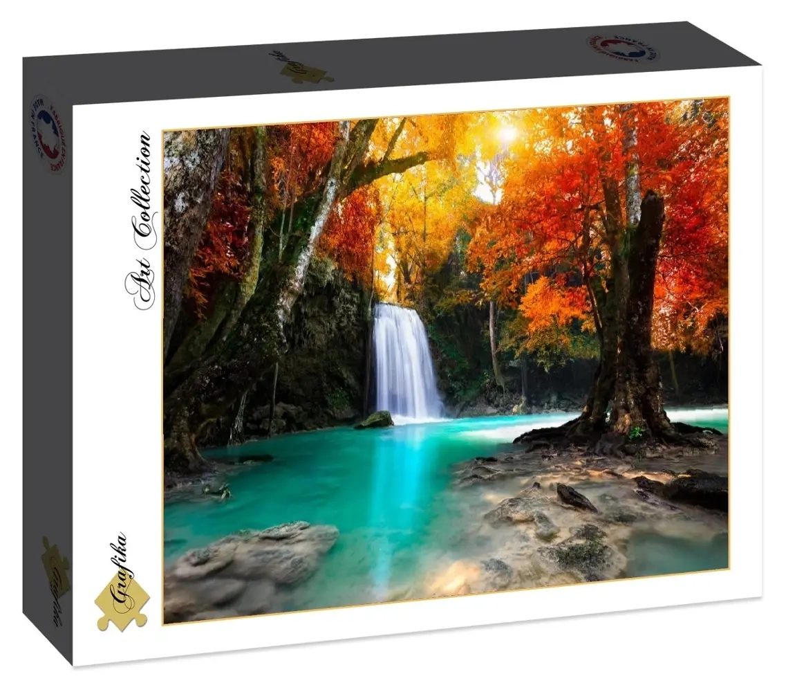 Deep Forest Waterfall