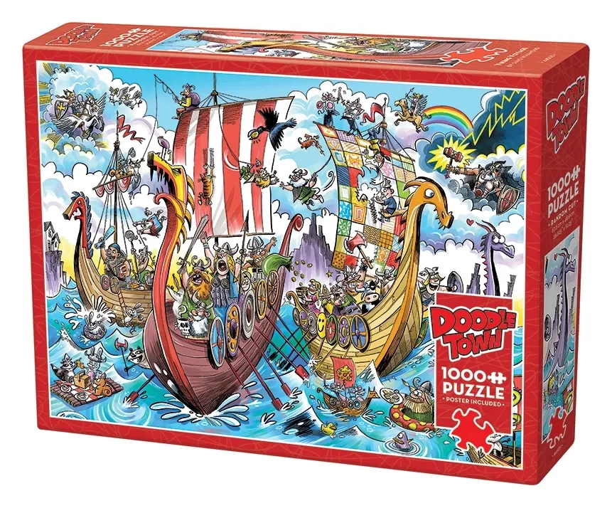 DoodleTown: Die Wikinger-Reise