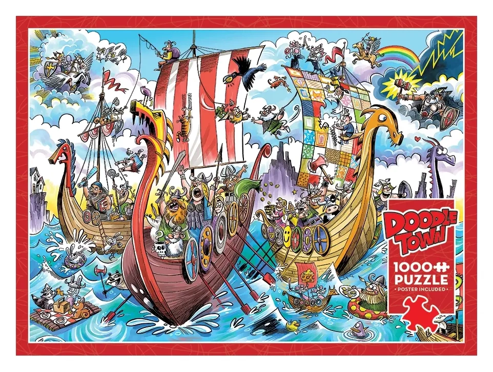 DoodleTown: Die Wikinger-Reise