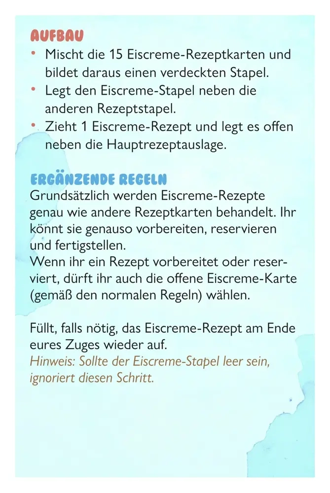 Sweet Mess – Eiscreme-Modul Erweiterung