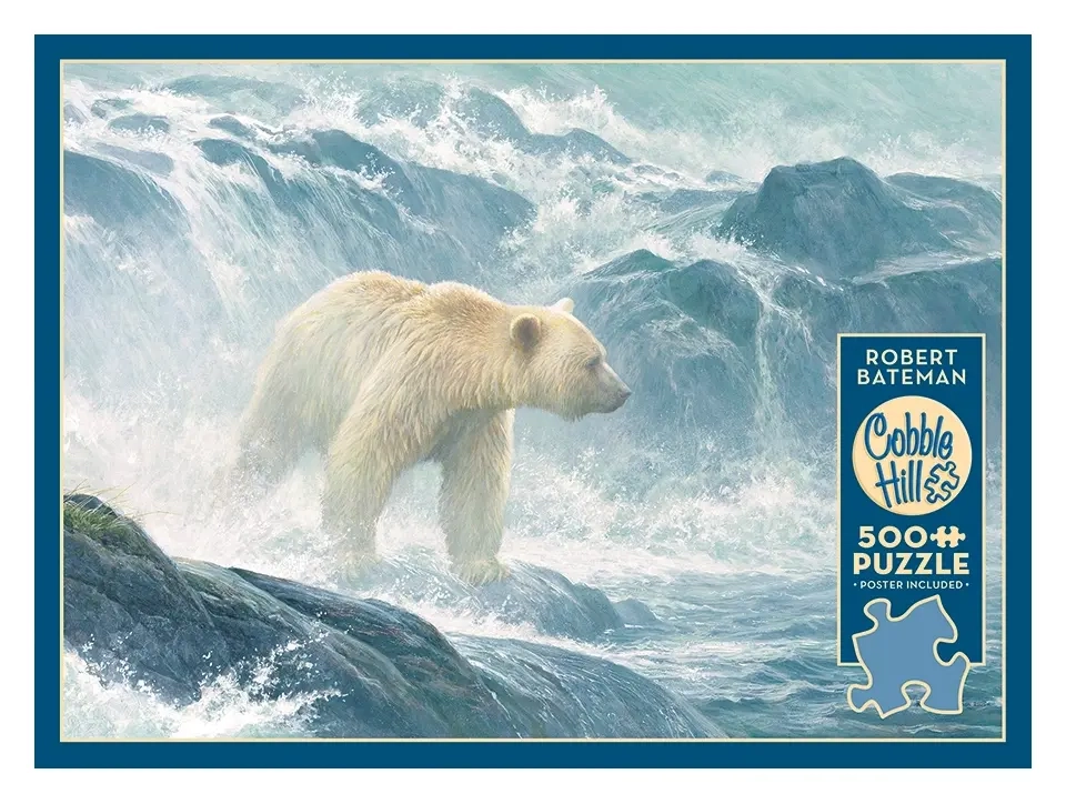Eisbär auf Nachungssuche