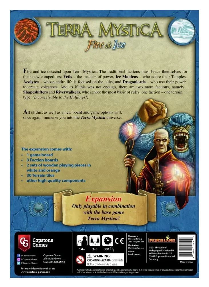 Terra Mystica: Feuer & Eis - EN