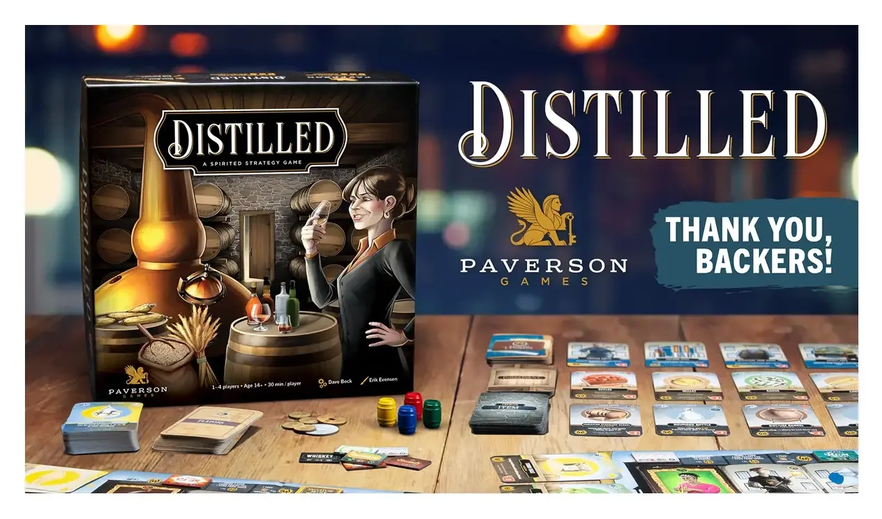 Distilled: A Spirited Strategy Game - EN