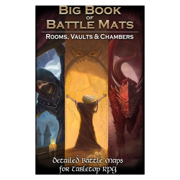 Big Book of Battle Mats - Rooms, Vaults & Chambers - EN