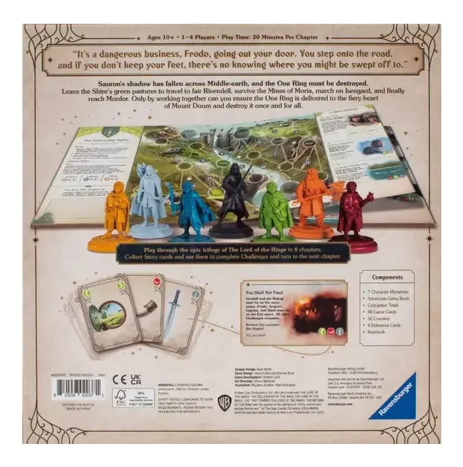 Lord of the Rings Adventure Book Game - EN