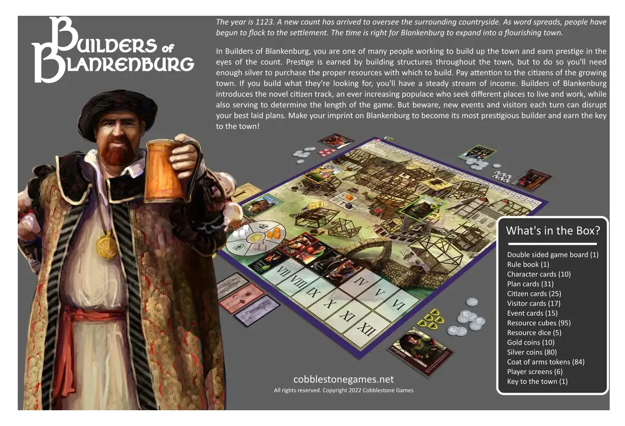 Builders of Blankenburg - Second Edition - EN