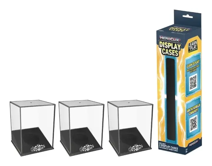 WizKids HeroClix: Single Figure Display (3-Pack)