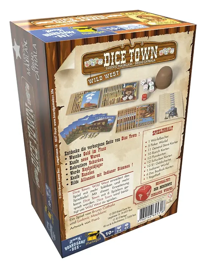 Dice Town Erweiterung - Wild West