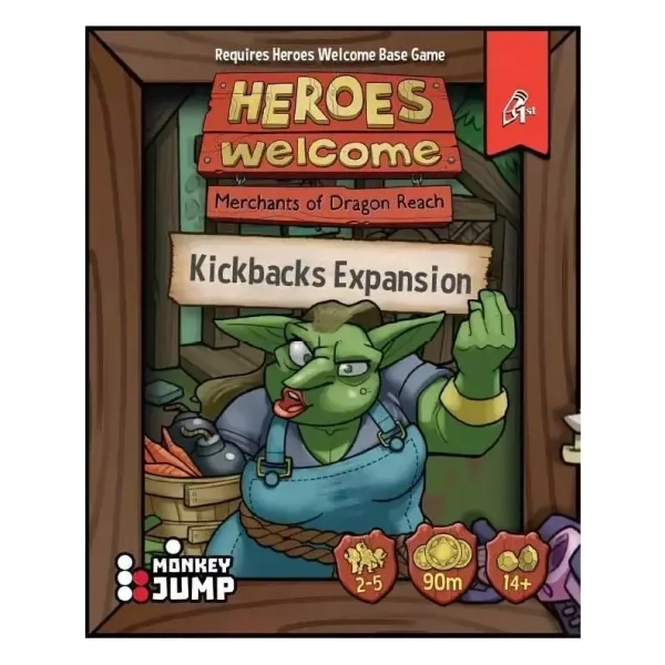 Heroes Welcome: Kickbacks Expansion - EN