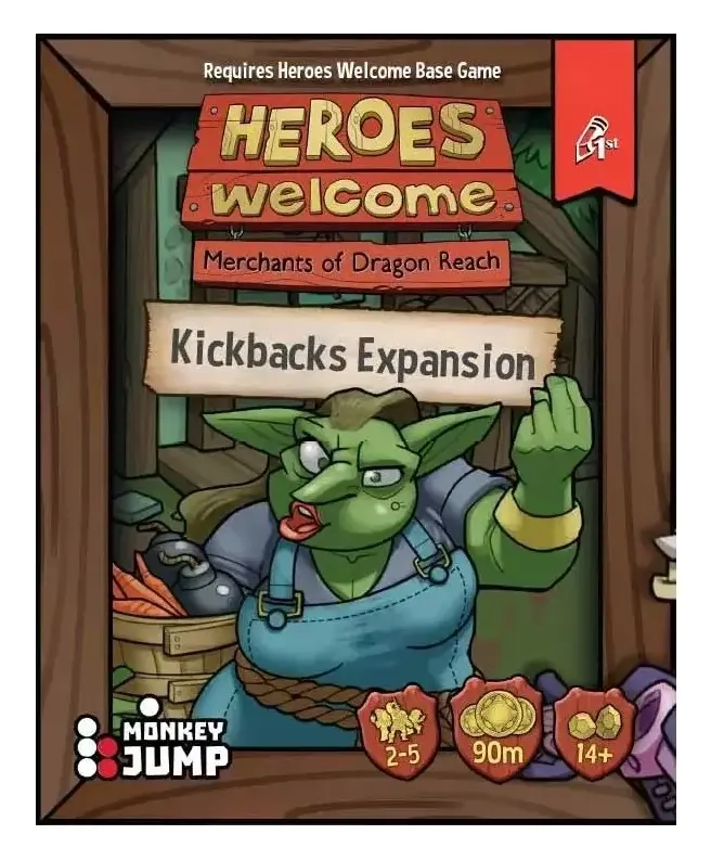 Heroes Welcome: Kickbacks Expansion - EN