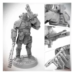 Starfinder Miniatures: Obozaya, Vesk Soldier - EN