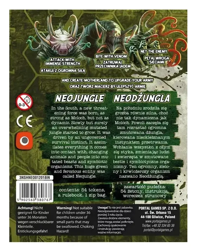 Neuroshima Hex! 3.0 Neojungle - EN