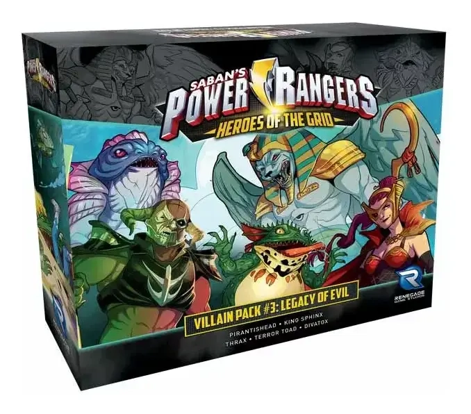Power Rangers Heroes of the Grid: Villain Pack 3 Legacy of Evil - EN